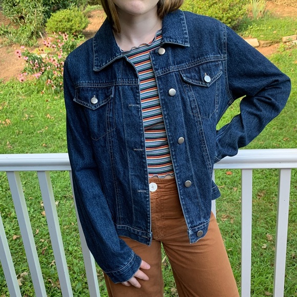 Vintage Jackets & Blazers - Vintage denim jacket